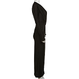 SUPER WHOLESALE | Twist Split Long Dress
