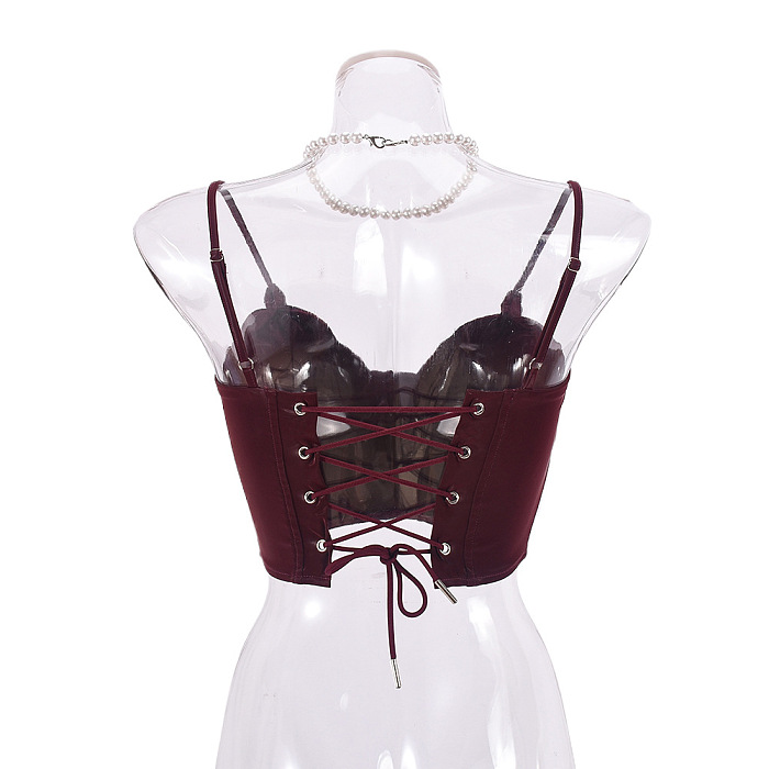 SUPER WHOLESALE |New Leopard Print Strappy Top