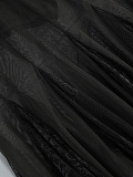 SUPER WHOLESALE | Lace Strapless Gown – Long Dress with Gloves Three-Piece Set
