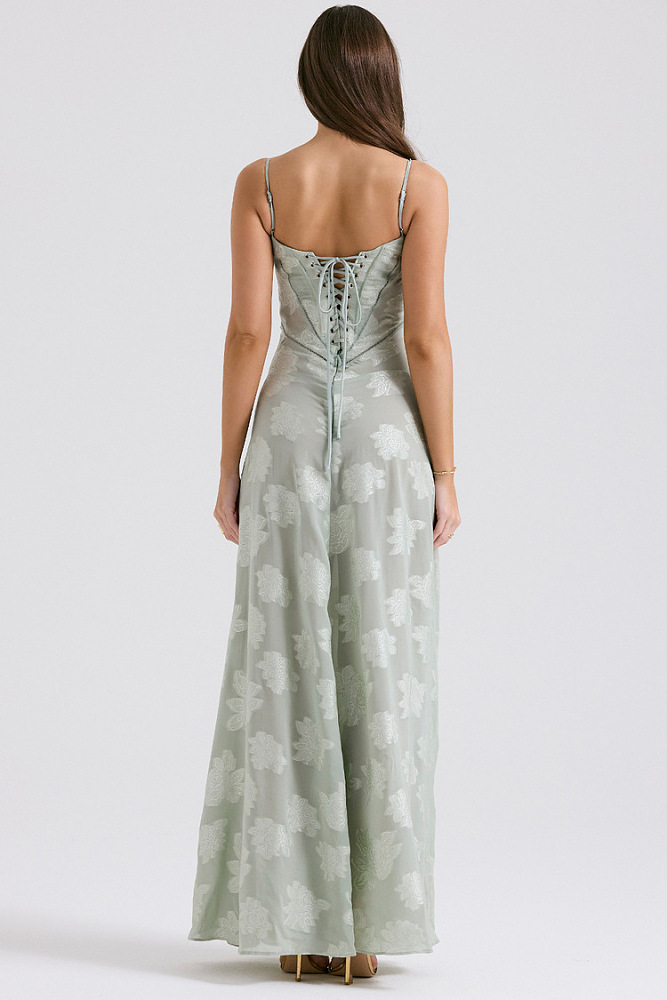 SUPER WHOLESALE | Floral Print Spaghetti Strap Maxi Dress
