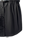 SUPER WHOLESALE |Waist-Cinching Long-Sleeve Shirt