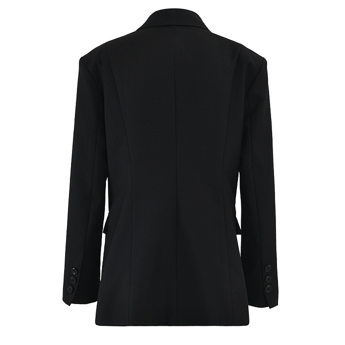 SUPER WHOLESALE |Cross-Neck Blazer