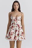 SUPER WHOLESALE | Spaghetti Strap Strapless Puffy Dress