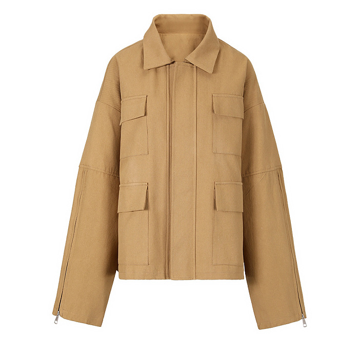 SUPER WHOLESALE | Fashion Heavy-Duty Jacket with Cargo Pants