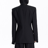 SUPER WHOLESALE |Cross-Neck Blazer