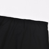 SUPER WHOLESALE | Color Block Patchwork Denim Capri Pants