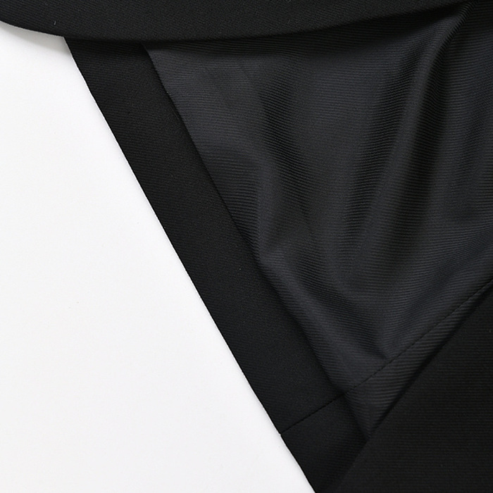 SUPER WHOLESALE |Cross-Neck Blazer