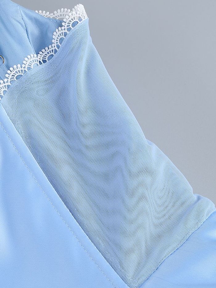 SUPER WHOLESALE | Spaghetti Strap Strapless Puffy Dress