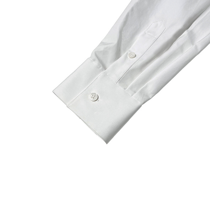 Oversized Belted Cotton Shirt