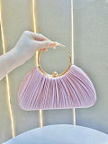 SUPER WHOLESALE|  Shell-Shaped Textured Fabric Handbag