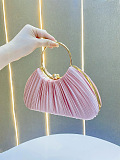 SUPER WHOLESALE|  Shell-Shaped Textured Fabric Handbag