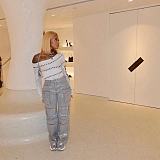 SUPER WHOLESALE | Utility Silver-Foil Multi-Pocket Denim Pants