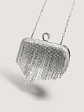SUPER WHOLESALE|  Tassel Rhinestone Crossbody Bag
