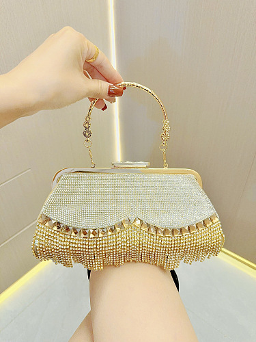 SUPER WHOLESALE|  Trendy Sparkling Rhinestone Handbag
