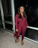 SUPER WHOLESALE | Knitted Slim-Fit Casual Set