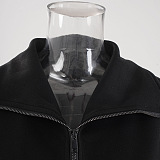 SUPER WHOLESALE | Tailored Waist Zip-Up Jacket