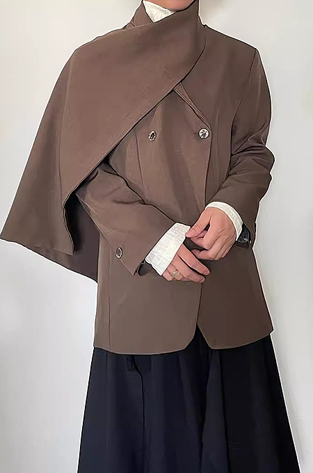 SUPER WHOLESALE | Cape Blazer