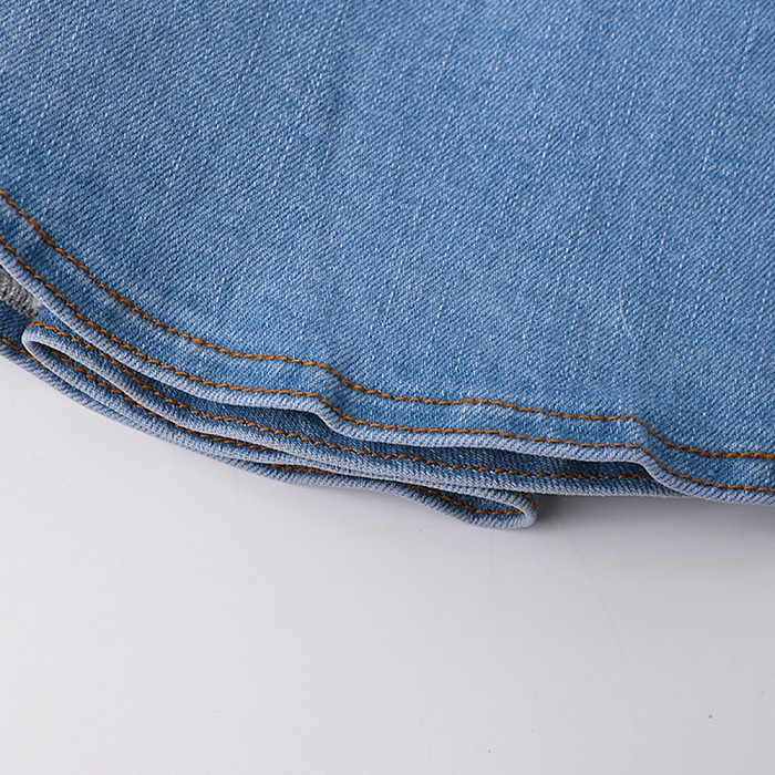 SUPER WHOLESALE | Ruffled Patchwork Denim Mini Skirt