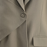 SUPER WHOLESALE | Drawstring Design Oversized Jacket