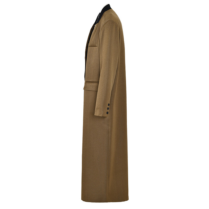 SUPER WHOLESALE | V-Neck Long Casual Coat