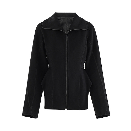 SUPER WHOLESALE | Tailored Waist Zip-Up Jacket
