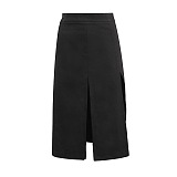 SUPER WHOLESALE | Waist-Cinching Blazer With Split Skirt