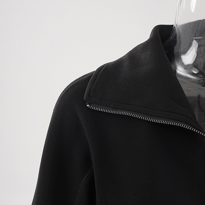 SUPER WHOLESALE | Tailored Waist Zip-Up Jacket