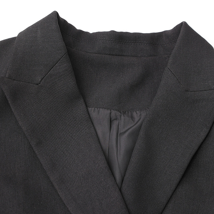 SUPER WHOLESALE | Waist-Cinching Blazer With Split Skirt