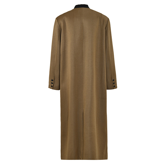 SUPER WHOLESALE | V-Neck Long Casual Coat