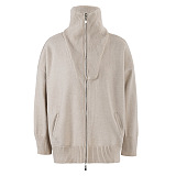 SUPER WHOLESALE | Dual-Zipper Sweater