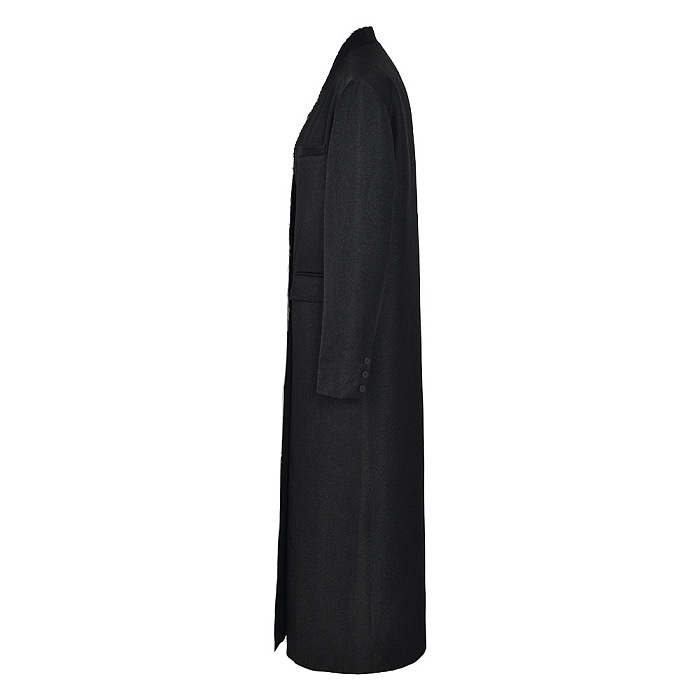 SUPER WHOLESALE | V-Neck Long Casual Coat