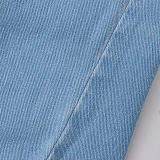 SUPER WHOLESALE |Ribbon-Decorated Back-Slit Cargo Pants