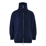 SUPER WHOLESALE | Dual-Zipper Sweater
