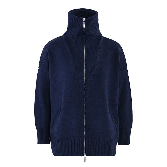 SUPER WHOLESALE | Dual-Zipper Sweater