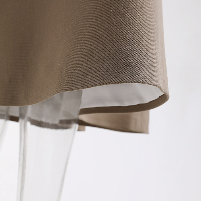 SUPER WHOLESALE | Ruched Asymmetric Strapless Top And Skirt