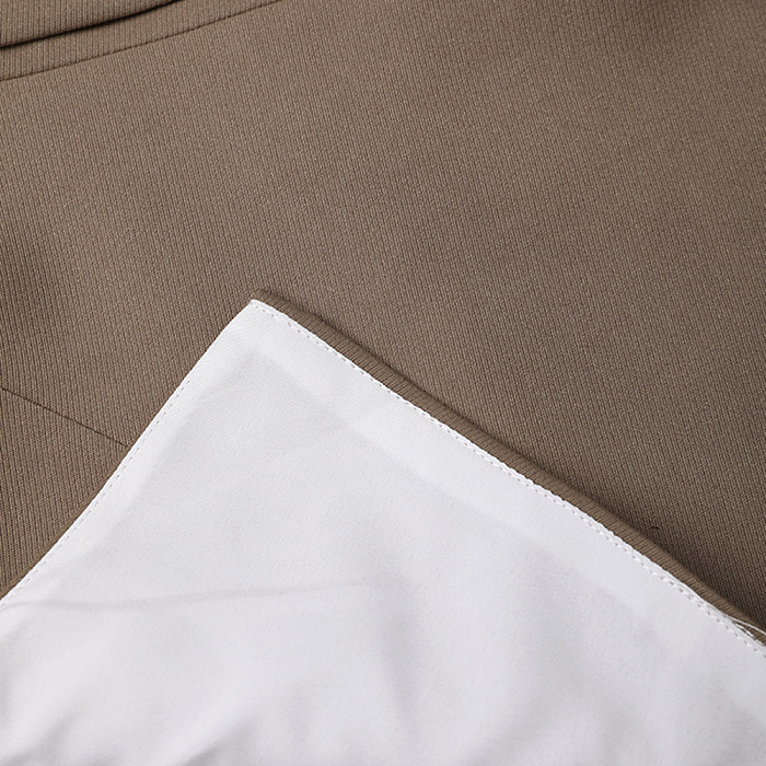SUPER WHOLESALE | Ruched Asymmetric Strapless Top And Skirt