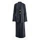 SUPER WHOLESALE | Striped V-Neck Slit Dress With Loose Blazer Two-Piece Set