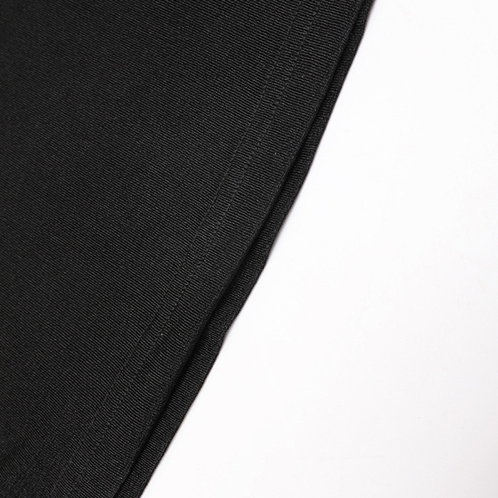 SUPER WHOLESALE |Metal-Buckle Twisted Ruched Waist-Cinching Dress