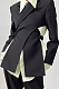 SUPER WHOLESALE | Cut-Out Waist Two-Piece Tailored Blazer