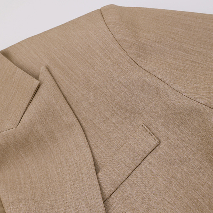 SUPER WHOLESALE | Contrast Color Patchwork Blazer