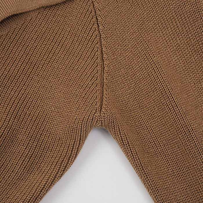 SUPER WHOLESALE | Deconstructed Slit Asymmetric Knit Sweater