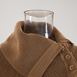 SUPER WHOLESALE | Deconstructed Slit Asymmetric Knit Sweater