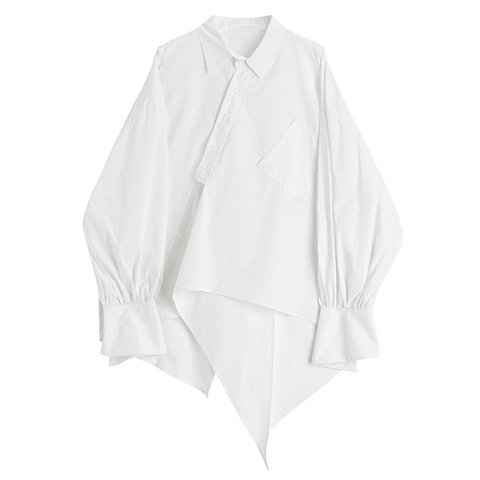 SUPER WHOLESALE | Asymmetric Cut Shirt