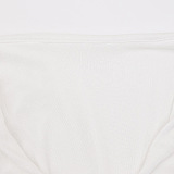 SUPER WHOLESALE |Metal-Buckle Twisted Ruched Waist-Cinching Dress