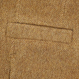 SUPER WHOLESALE | Scarf-Collar Patchwork Wool Blazer