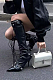 SUPER WHOLESALE | High-Heel Studded Side-Zip Over-The-Calf Boots