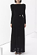 SUPER WHOLESALE |Metal-Buckle Twisted Ruched Waist-Cinching Dress