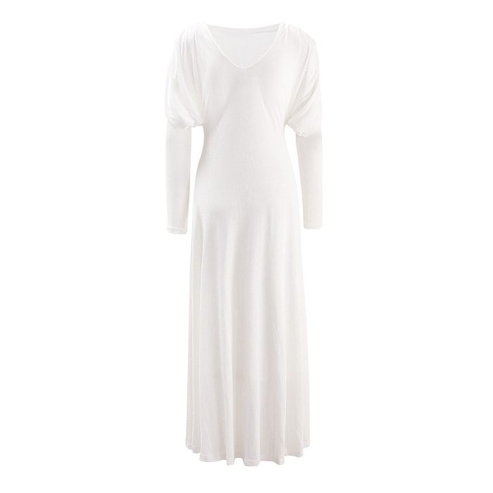 SUPER WHOLESALE |Metal-Buckle Twisted Ruched Waist-Cinching Dress