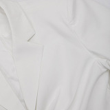 SUPER WHOLESALE | Structured Layered Crossed Blazer