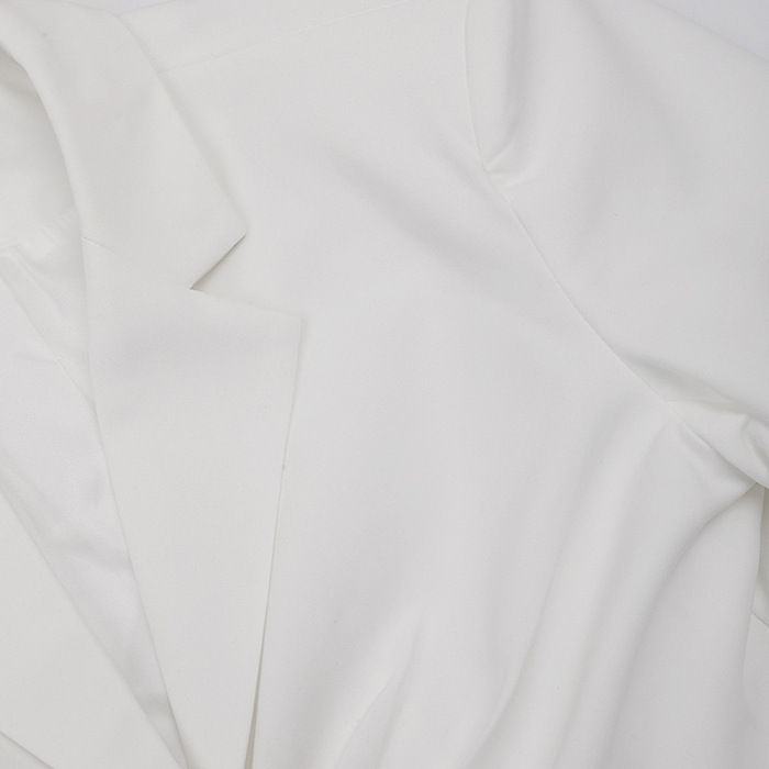 SUPER WHOLESALE | Structured Layered Crossed Blazer